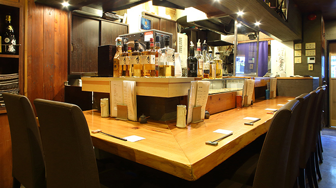 鳥恵 - メイン写真:カウンター