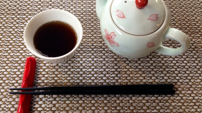 食楽懐石 風土庵 - 料理写真:温かい麦茶でこんにちは♪