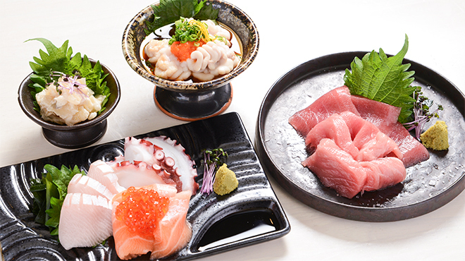 料理家 柳 - メイン写真:お刺身集合