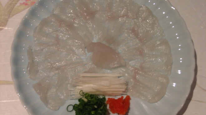 日本料理 三喜屋 - 料理写真: てっさ