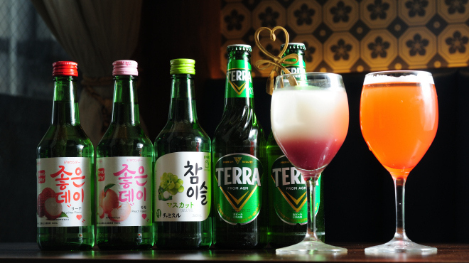 韓国料理 ブルバム - メイン写真:ドリンク