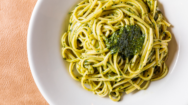 ビリエット - メイン写真:本場ジェノバのリングイネのジェノベーゼ