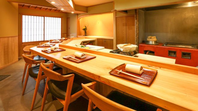 お料理 加瀬 - メイン写真:カウンター席