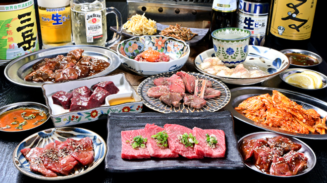 신니쿠야키야 가고시마 텐몬칸점 - 호화 코스