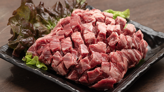 名代!門仲　焼肉てっちゃん - メイン写真:ダイヤモンドカット　ハラミ