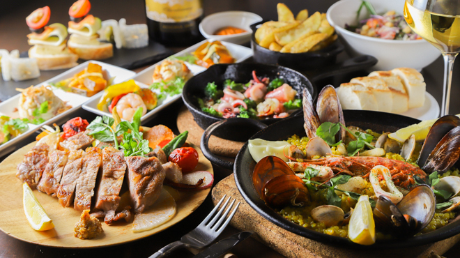 オラオーレ スペインタパスと自然派ワインの店 - メイン写真:バラエティコース（2人前）