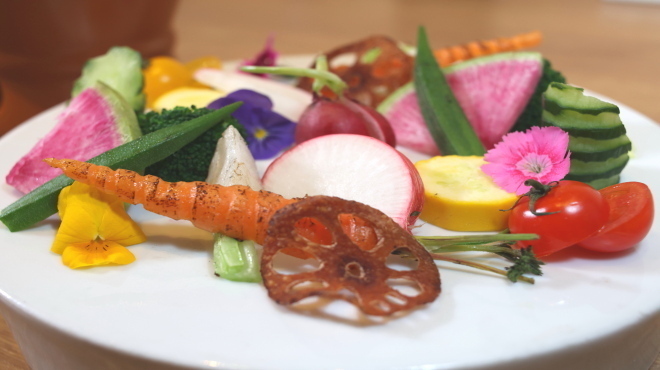 やきとり稲田 - メイン写真:バーニャカウダ