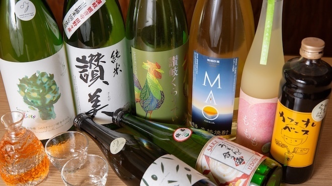 考えるな、うどん食え。 - ドリンク写真:日本酒・焼酎