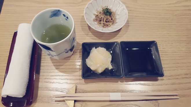 藤鮨 - 料理写真:椎茸じくのきんぴら