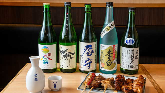 焼鳥のヒナタ - メイン写真:日本酒