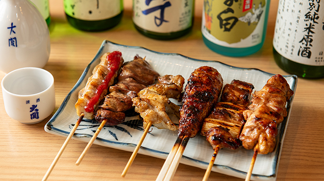 焼鳥のヒナタ - メイン写真:焼き鳥盛り合わせ