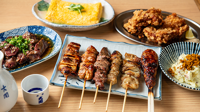 焼鳥のヒナタ - メイン写真:集合写真（5品）