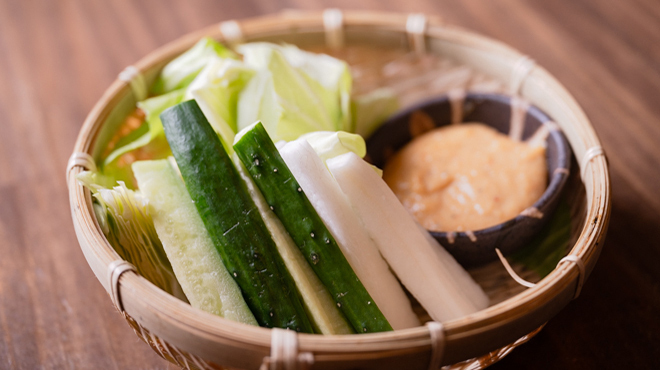 もぐら - メイン写真:野菜スティック