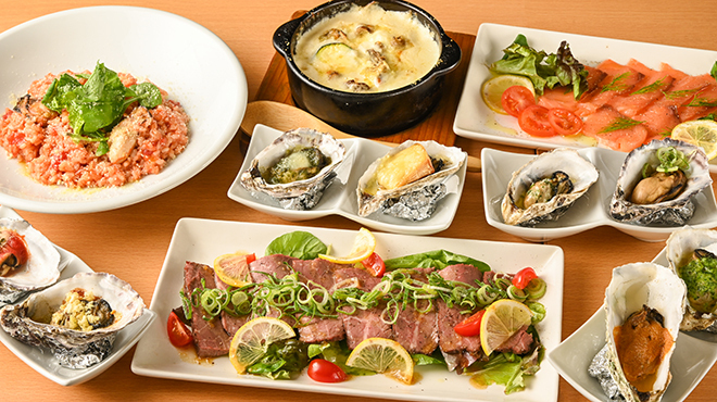 オイスターラバーズ - メイン写真:お料理いろいろ