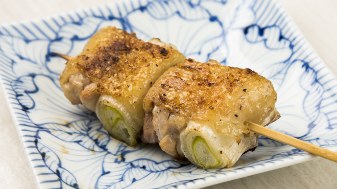 +81 - 파와 닭고기 꼬치