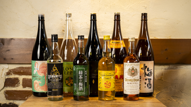 kunsei lover fumo - ドリンク写真:別ドリンク　・・・高槻では珍しいお酒も置いていますお好みのモノを見つけてみては？？