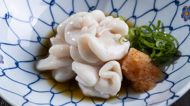 京のかわば田 - メイン写真:くも子ポン酢
