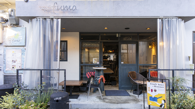 kunsei lover fumo - メイン写真:外観・・・駅（阪急高槻駅）より徒歩3分路地裏にひっそり佇む天気のいい日はテラスが気持ちいい