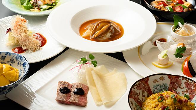 華月 - メイン写真:料理集合