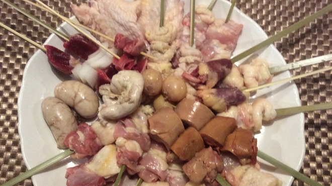 鶏割烹 まことや - 料理写真:天草大王の串