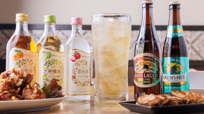 ブルース飯店 - メイン写真:豊富なドリンク