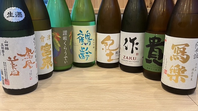 浜焼き団 - ドリンク写真:日本酒