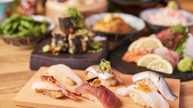 寿司 牡蠣 川崎スシエビス  仲見世通り - メイン写真: