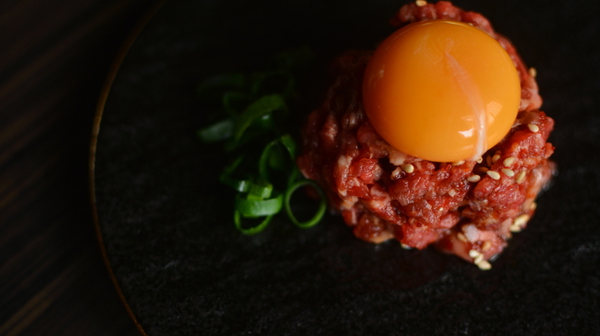 天壇 - 料理写真:ユッケ