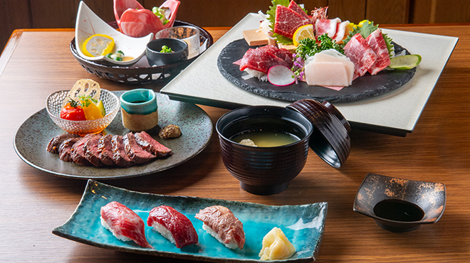 馬桜 銀座通り店 - メイン写真:馬桜ランチコース