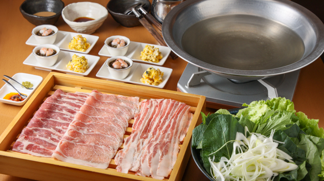 和饗 - メイン写真:しゃぶしゃぶセット