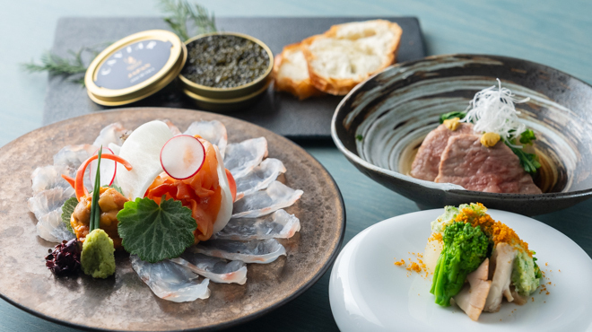 お米と和牛 なか武 - メイン写真:前菜一例