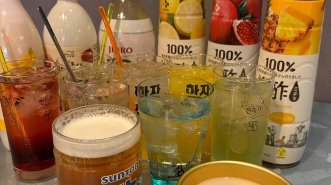 韓国食堂ヌルンジ - ドリンク写真:生付飲み放題