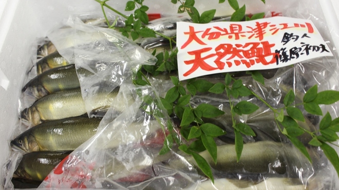 太助寿し - 料理写真:鮎は築地で最高の天然ものを入荷