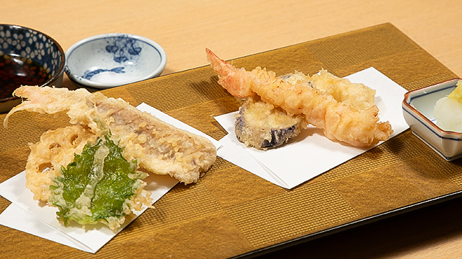 札幌なだ万茶寮 - メイン写真:単品料理　天婦羅