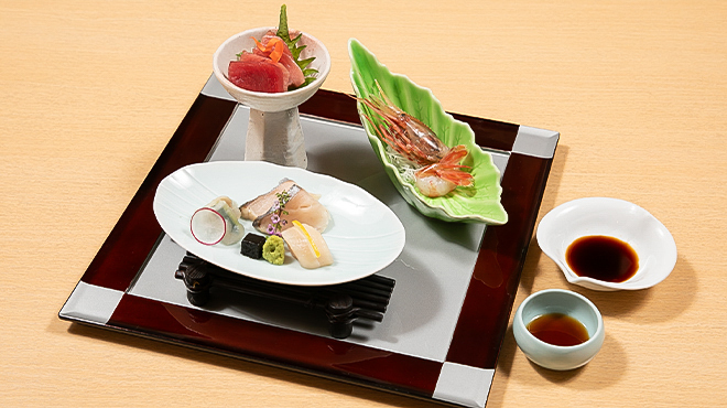 札幌なだ万茶寮 - メイン写真:単品料理　お造り