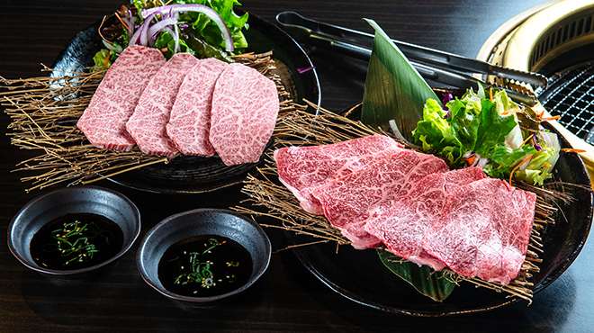 焼肉　萬輝 - メイン写真:焼きしゃぶ2種類