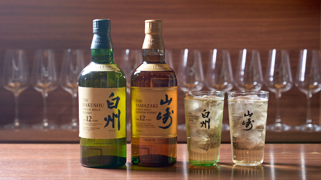 おやじ - メイン写真:白州・山崎ウイスキー