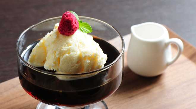 この時間カフェ - メイン写真:コーヒーゼリー