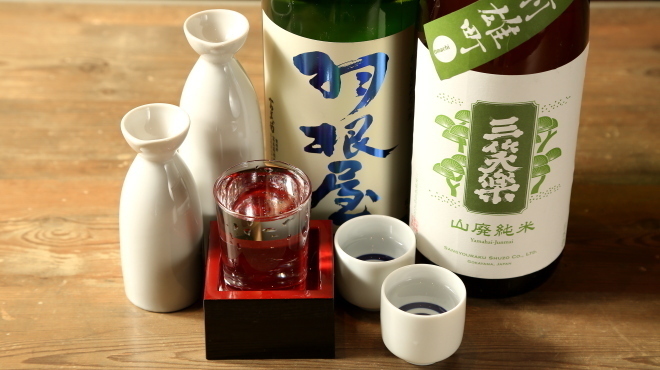 大集酒場 サカナヤオアジ - メイン写真:地酒（日本酒）