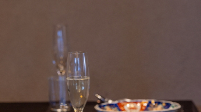 restaurant 母屋 - 料理写真:鹿島蛸のそばクレープ 高萩産花のサラダ