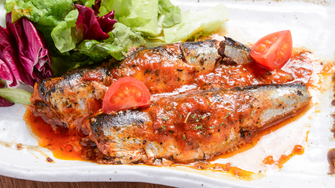 大阪屋 - メイン写真:いわしのトマト煮