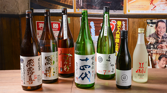 大阪屋 - メイン写真:季節の変わり厳選冷酒