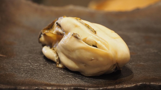鮨かしわ - 料理写真:蕗味噌射こみ牡蠣
