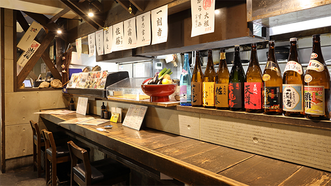 貝だらけ - メイン写真:カウンター席