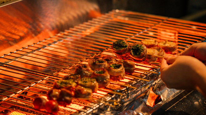 Sumibi no Kushi ya. New Hakata Style Nagano Ekimae Ten