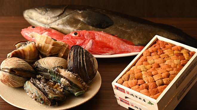 LUNETTA - メイン写真:毎朝仕入れる魚介