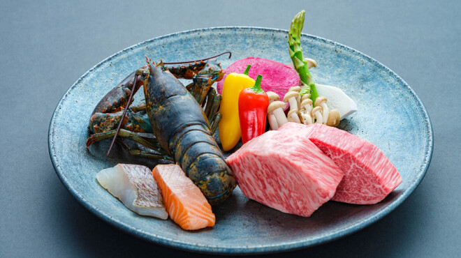 鉄板焼 銀杏 - 料理写真:錦