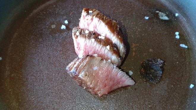 ラ カーサ ヴェッキア - 料理写真:淡路牛イチボステーキ
