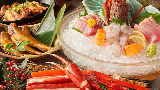 日本酒と個室居酒屋 まぐろ奉行とかに代官 - メイン写真: