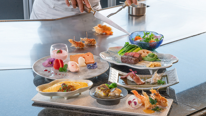 鉄板焼 備彩 - 料理写真:3-4月和気